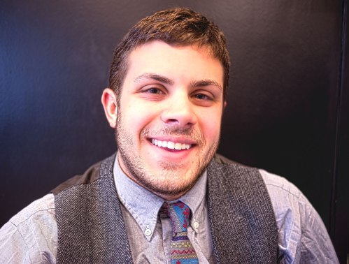 A self-portrait shot digitally, combining multiple exposures into an HDR image.